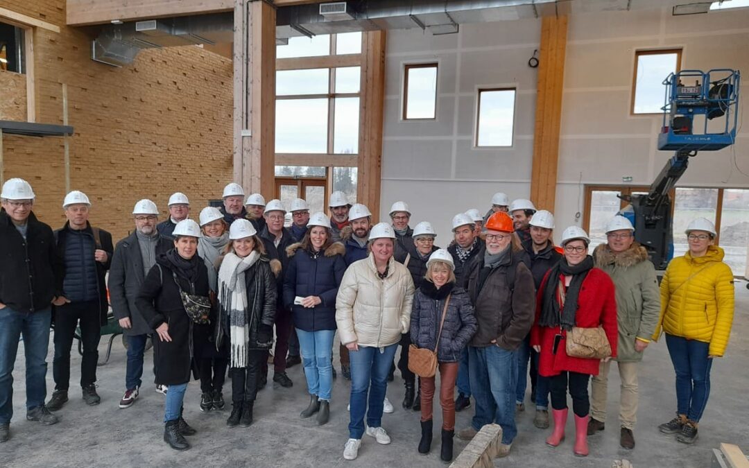 Visite de Terrabundo, le lieu d’économie circulaire de la Pévèle