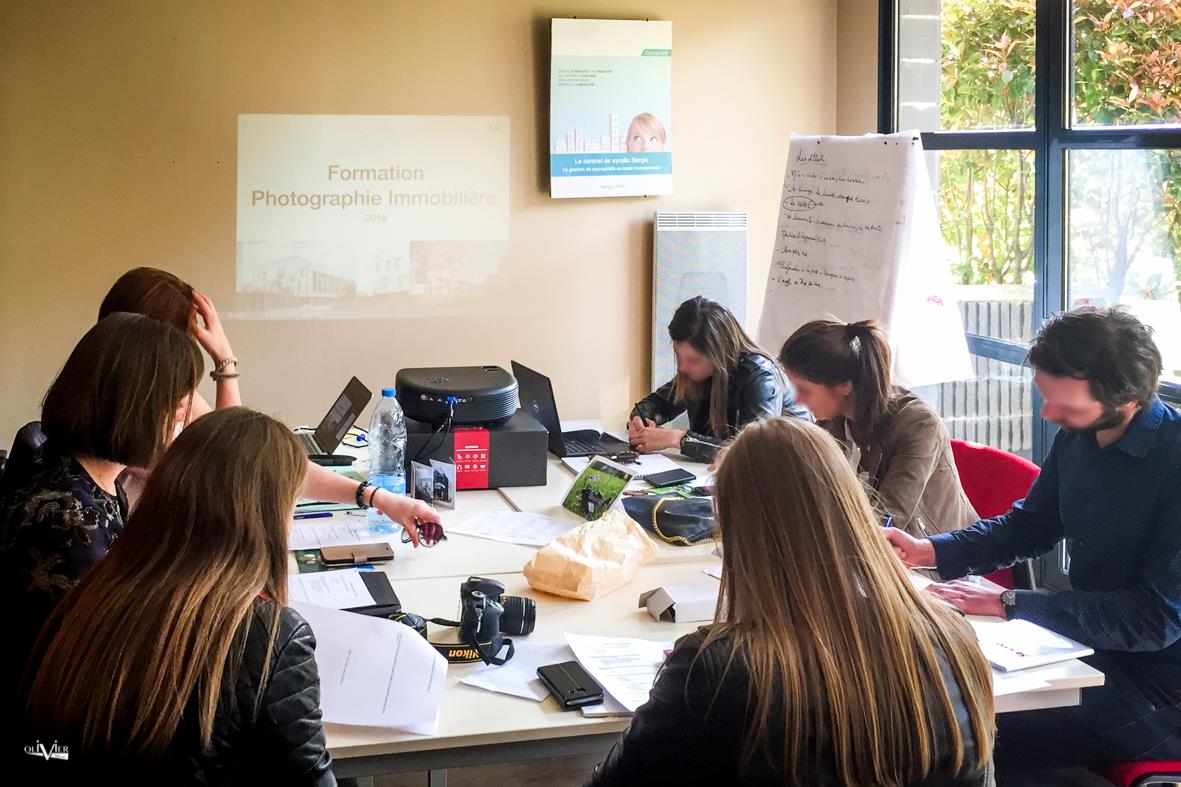 formation dédiée aux professionnelles. Ici les professionnelles de l'immobilier