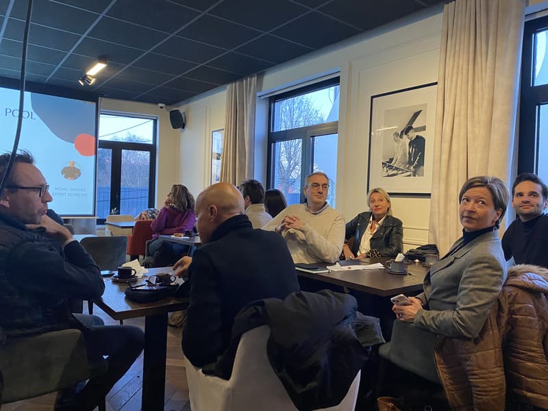 les membres du Pévèle Business Club participants au quizz