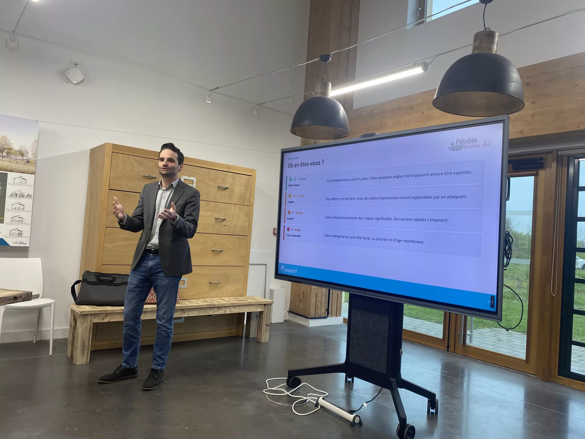 Mini diagnostoc sous forme de quizz proposé par la société Exaperf, spécialiste de la Cybersécurité
