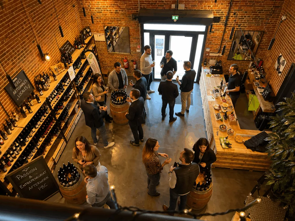 aftetrwork des entrepreneurs de la Pévèle à la Mousserie